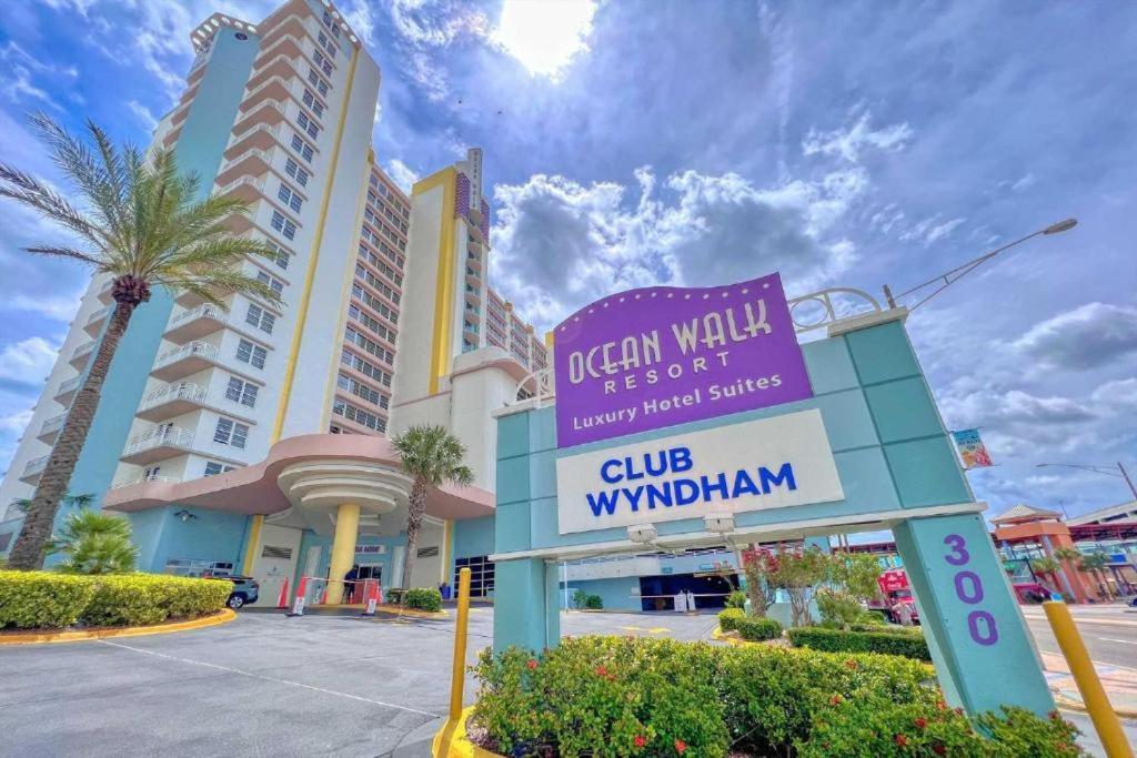 6Th Floor 1 Bedroom Direct Oceanfront Condo Wyndham Ocean Walk - Daytona Funland 606 เดย์โทนาบีช ภายนอก รูปภาพ